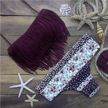 Load image into Gallery viewer, Fringed Tassel Two Piece