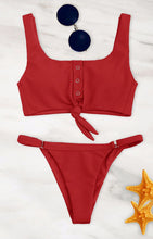 Load image into Gallery viewer, Bandage Push Up Padded Swimwear
