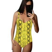 Load image into Gallery viewer, Push Up Swimwear One Piece