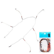 Load image into Gallery viewer, 5 Small Rigs Swivel Fishing Hook