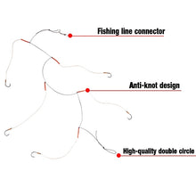 Load image into Gallery viewer, 5 Small Rigs Swivel Fishing Hook