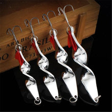 Load image into Gallery viewer, Metal Spinner Spoon Fishing Lure