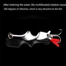 Load image into Gallery viewer, Metal Spinner Spoon Fishing Lure