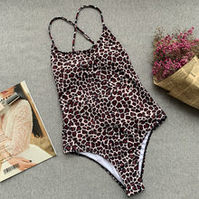 Load image into Gallery viewer, Leopard Bathing Suit