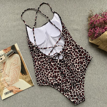 Load image into Gallery viewer, Leopard Bathing Suit